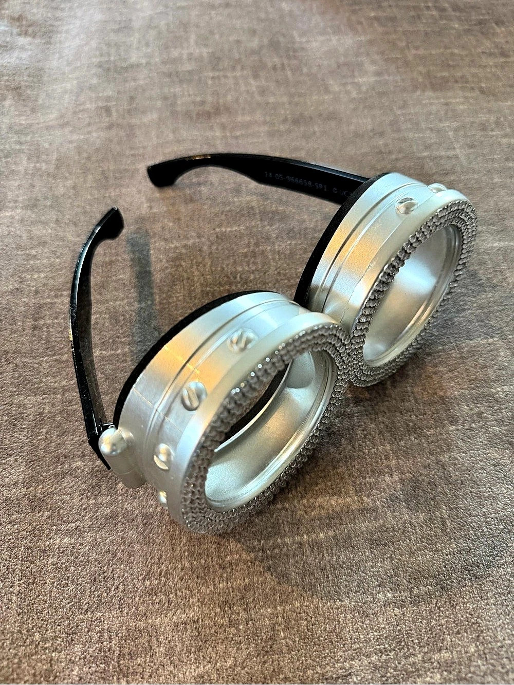 Adult Rhinestone Minions Goggles, Unisex Adult, ONE Size FITS Most Standard, Mul